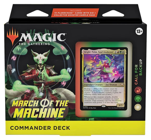 Magic the Gathering: March of the Machine Call for Backup Commander Deck