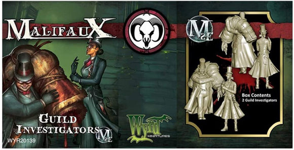 Malifaux 2E Guild Investigators