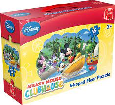 Mickey Mouse Clubhouse Shaped Floor Puzzle