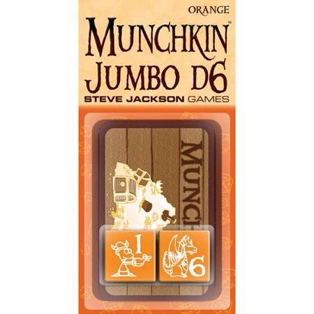 Munchkin: Jumbo D6 - Orange