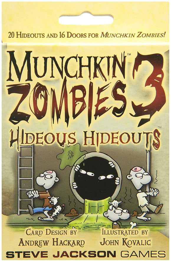 Munchkin: Zombies 3 - Hideous Hideouts