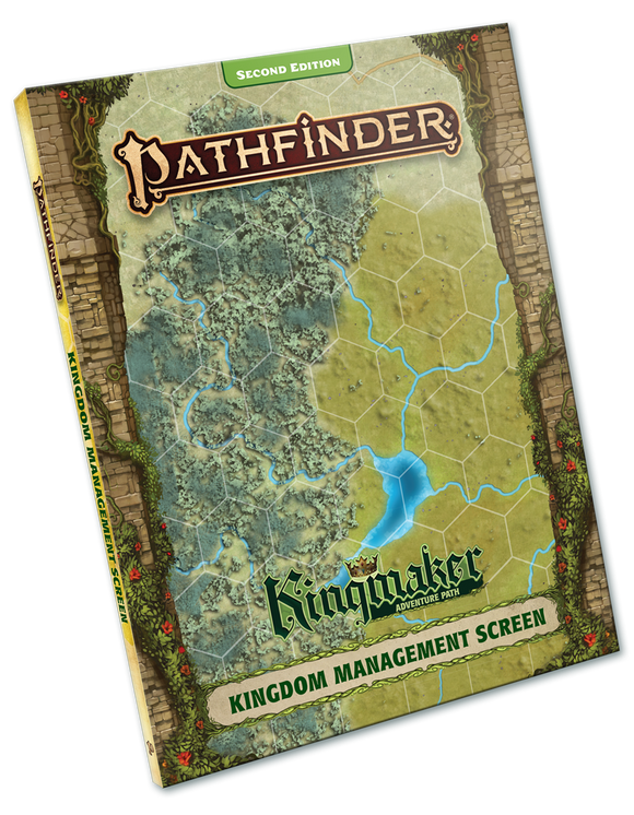 Pathfinder: Kingmaker Kingdom Management Screen