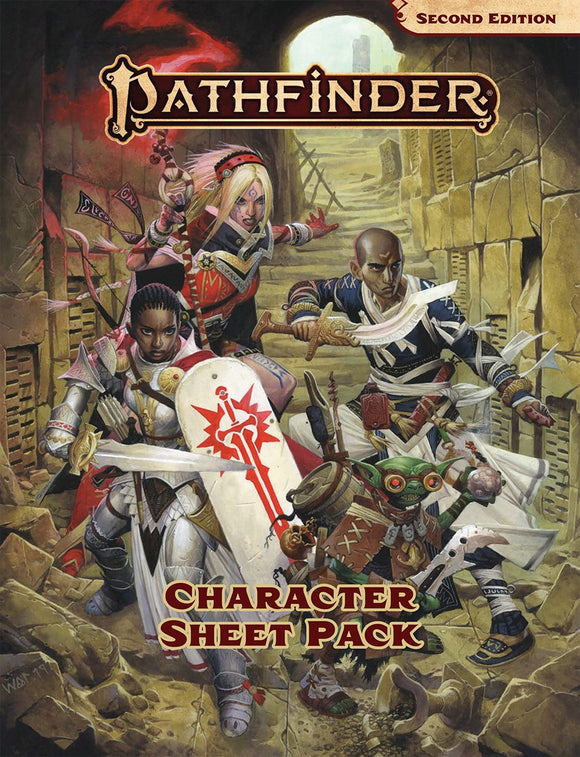 Pathfinder 2nd Edition Character Sheet Pack