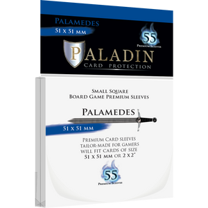 Paladin Card Sleeves: Palamedes (51mm x 51mm x 55)