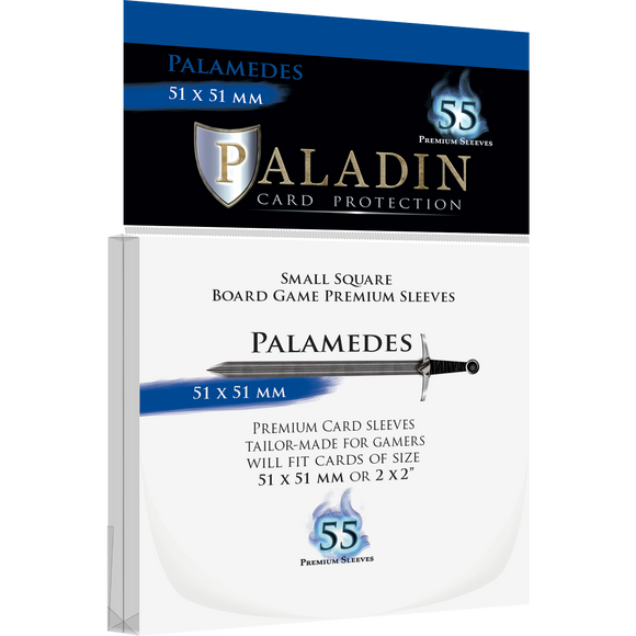 Paladin Card Sleeves: Palamedes (51mm x 51mm x 55)