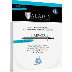 Paladin Card Sleeves: Trevor (76mm x 76mm x 55)
