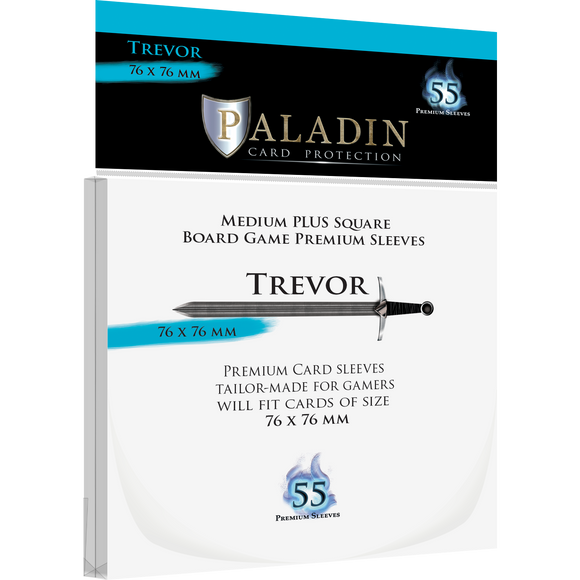 Paladin Card Sleeves: Trevor (76mm x 76mm x 55)