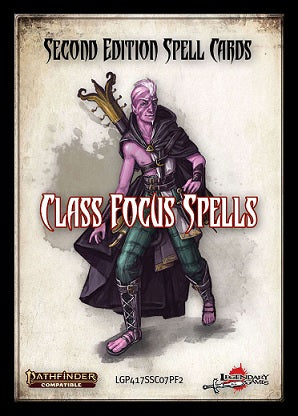 Pathfinder 2nd Edition: Class Focus Spell Card Set