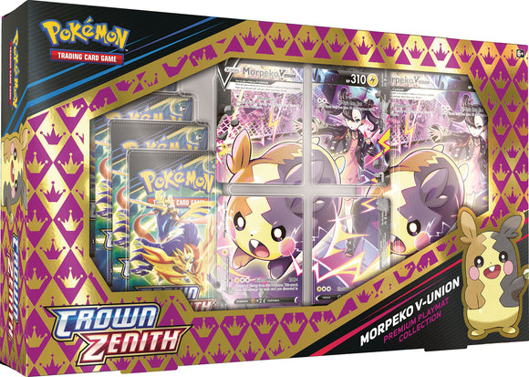 Pokémon TCG: Crown Zenith Morpeko V-Union Premium Collection