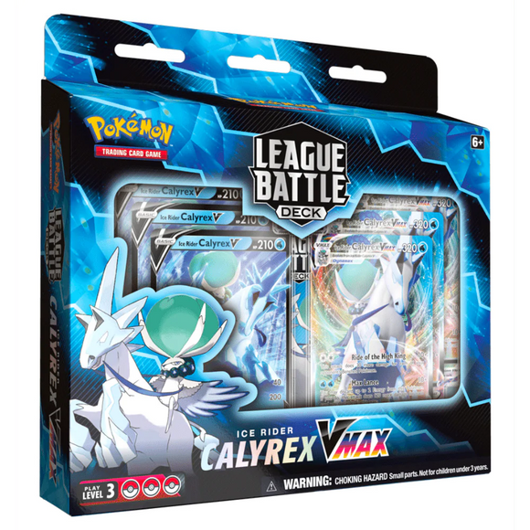 Pokémon TCG: Ice Rider Calyrex VMAX League Battle Deck