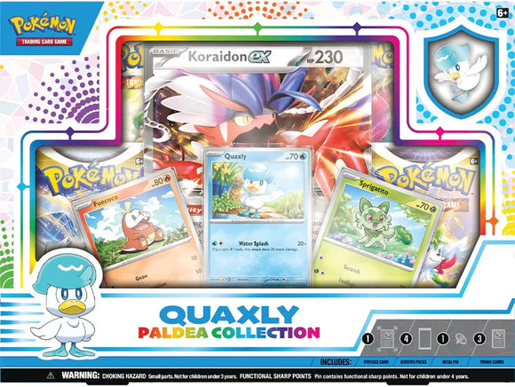 Pokémon TCG: Paldea Collection - Quaxly & Koraidon EX