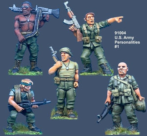 Pulp Figures - U.S. Army Personalities