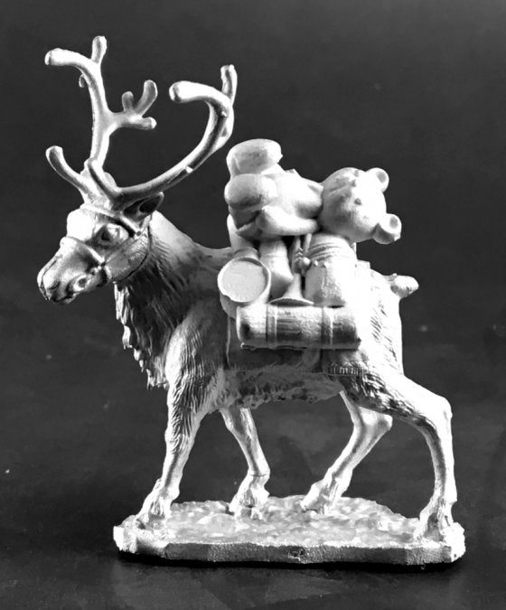 Reaper 01598: Herschel, Pack Reindeer - Holiday Special Metal Miniature
