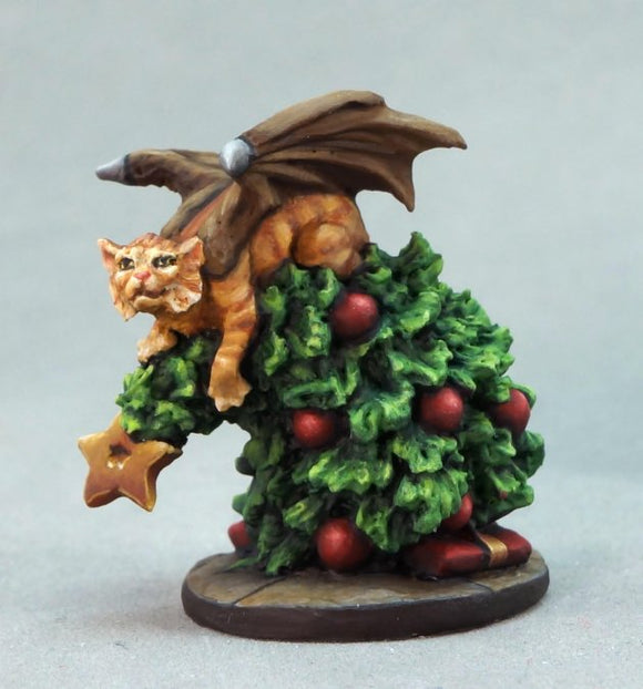 Reaper 01640: Cat Dragon 2019 - Holiday Special Metal Miniature