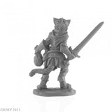 Reaper 04049: Catfolk Rogue - Dark Heaven Legends Metal Miniature