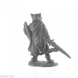 Reaper 04051: Catfolk Paladin - Dark Heaven Legends Metal Miniature