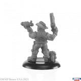 Reaper 30030: Brom Grippon, Arko Gadgeteer - Bones USA Plastic Miniature