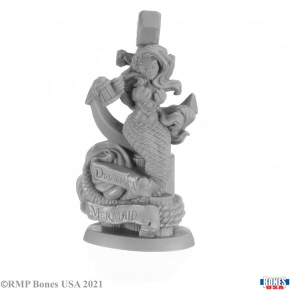 Reaper 30041: The Drunken Mermaid - Bones USA Plastic Miniature