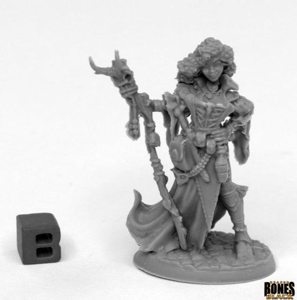 Reaper 44014: Andowyn Thrushmoor - Bones Black Plastic Miniature