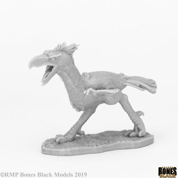 Reaper 44075: Axebeak (Phorusrhacos) - Bones Black Plastic Miniature