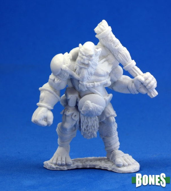 Reaper 77005: Ogre Chieftan - Dark Heaven Bones Plastic Miniature