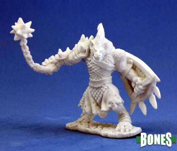 Reaper 77012: Gnoll Warrior - Dark Heaven Bones Plastic Miniature