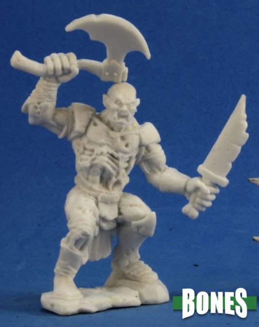 Reaper 77284: Zombie Ogre - Dark Heaven Bones Plastic Miniature