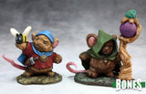 Reaper 77290: Mousling Druid & Beekeeper - Dark Heaven Bones Plastic Miniatures