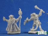 Reaper 77350: Kobold Leaders - Dark Heaven Bones Plastic Miniatures