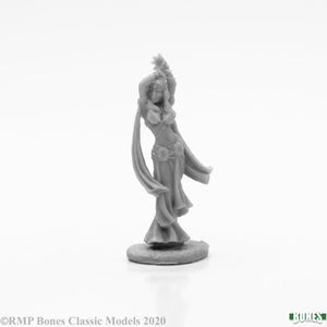 Reaper 77668: Nemesra, Dancing Girl - Dark Heaven - Bones Plastic Miniature