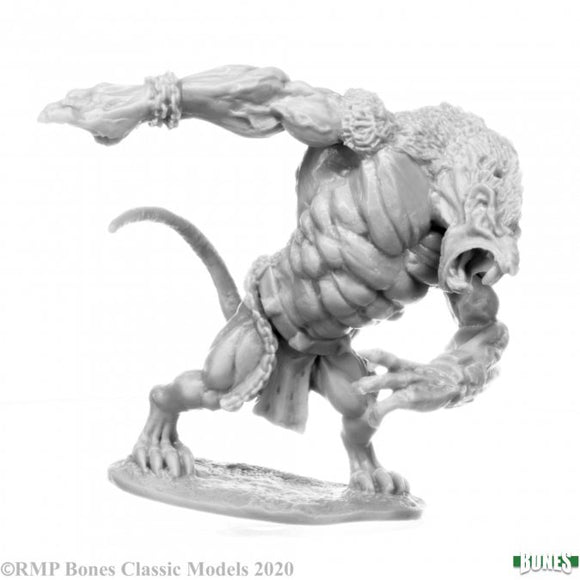Reaper 77686: Giant Wererat - Dark Heaven Bones Plastic Miniature