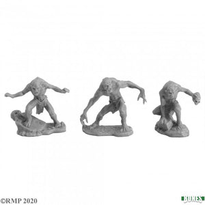 Reaper 77720: Ghouls (2) & Ghast - Dark Heavens Bones Plastic Miniature