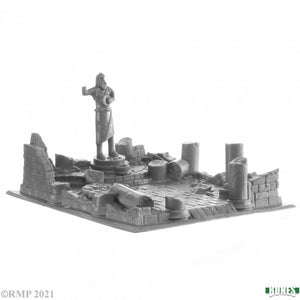 Reaper 77989: Ruined Temple - Bones Plastic Miniatures
