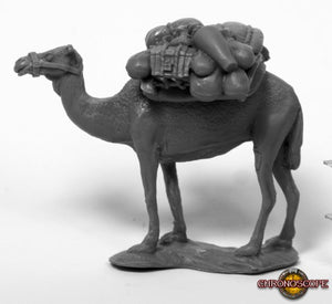 Reaper 80075: Camel w/pack - Chronoscope Bones Plastic Miniature