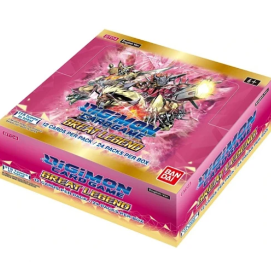 Digimon CG: Great Legend BT04 Booster Box
