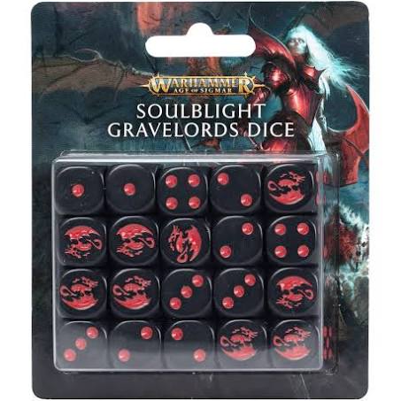 Warhammer - Age of Sigmar: Soulblight Gravelords Dice Set