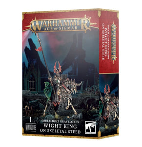 Warhammer Age of Sigmar: Soulblight Gravelords - Wight King on Skeletal Steed