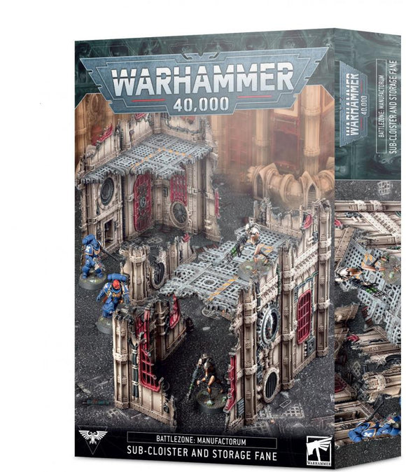 Warhammer 40K Sub-Cloister & Storage Fane Battlezone Manufactorum