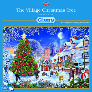 The Village Christmas Tree Jigsaw Puzzle