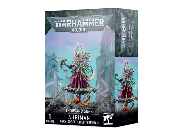 Warhammer 40000: Thousand Sons - Ahriman Arch-Sorcerer of Tzeentch