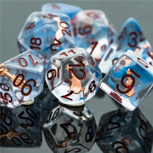 Udixi: Entomed Poly Dice Set - Classes - Bard with Violin