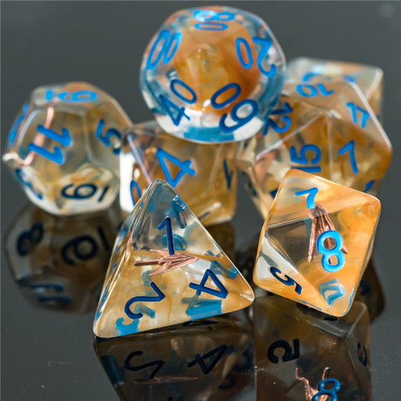 Udixi: Entomed Poly Dice Set - Classess - Ranger with Arrow
