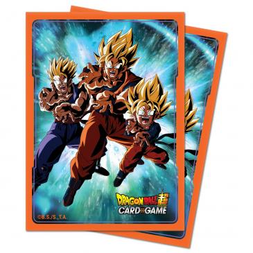 Dragon Ball Card Sleeves Set 5 V3 Family Kamehameha