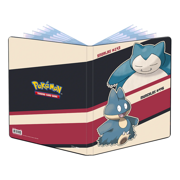 Pokémon 9 Pocket Portfolio: Snorlax & Munchlax