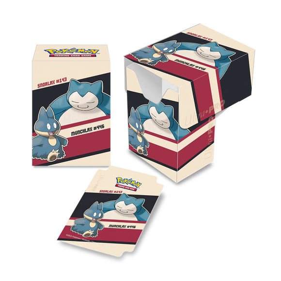 Pokémon Deck Box: Snorlax & Munchlax