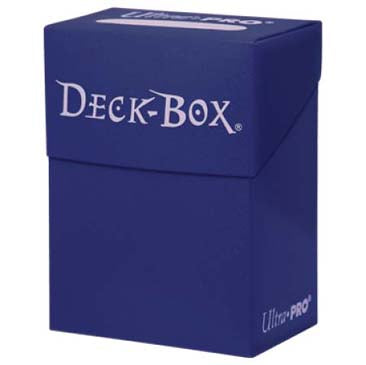Blue Deck Box