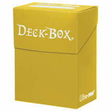 Deck Box: Yellow