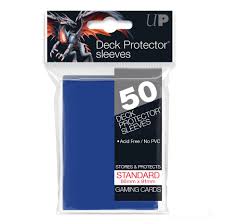 Standard Deck Protector Sleeves: Blue (50)