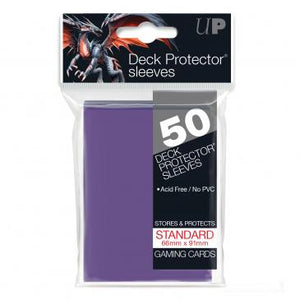Purple Standard Deck Protector Sleeves (50)