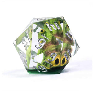 Udixi: D20 Beholder Dice - Green